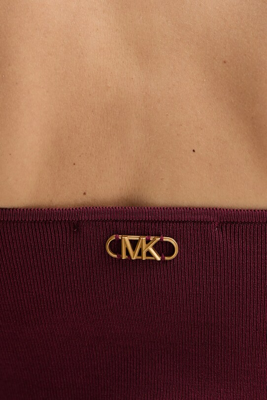 MICHAEL Michael Kors sukienka MT5833Z33D bordowy