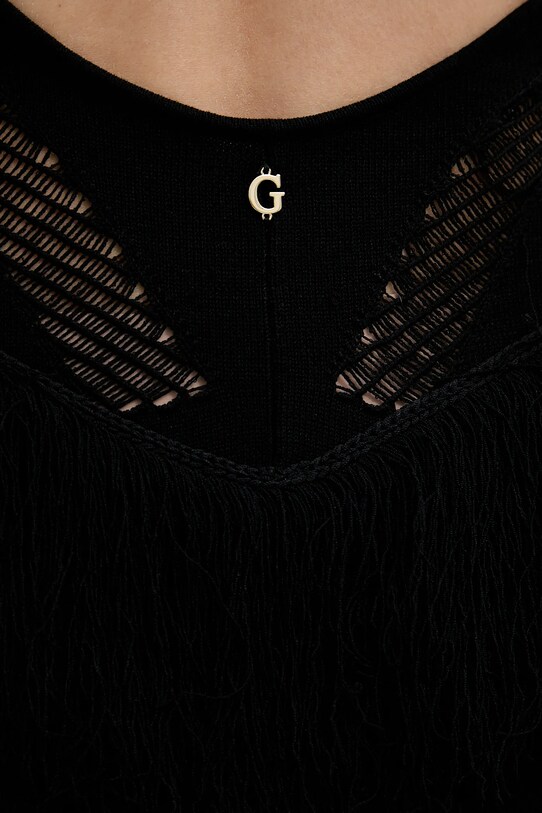 Šaty Guess LUISA W5YK0F.Z30Y2 černá