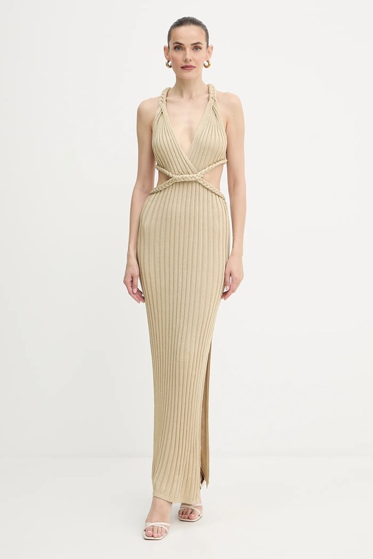 Haljina Guess VANYA bez uzorka zelena W5YK0O.Z0210