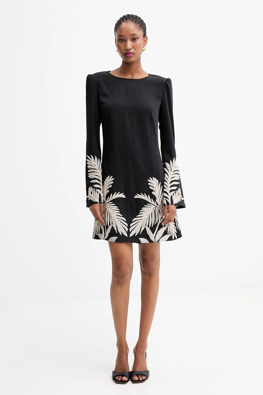 Obleka Guess ANGELE W5YK10.WHCU2 črna AW25