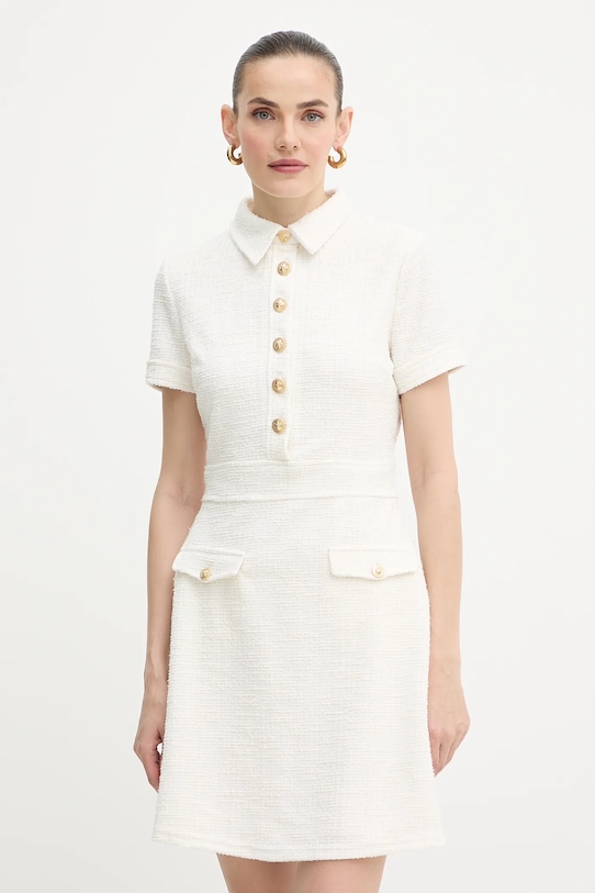 Šaty Guess TAMARA pletenina béžová W5YK18.KCXO2