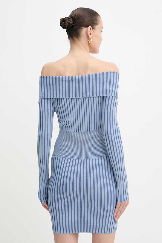 Odzież Guess sukienka KATHRYN W5YK28.Z30I2 niebieski