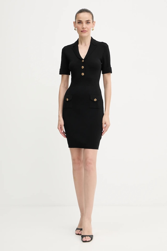 Šaty Guess FELICITY W5YK29.Z0130 čierna AW25