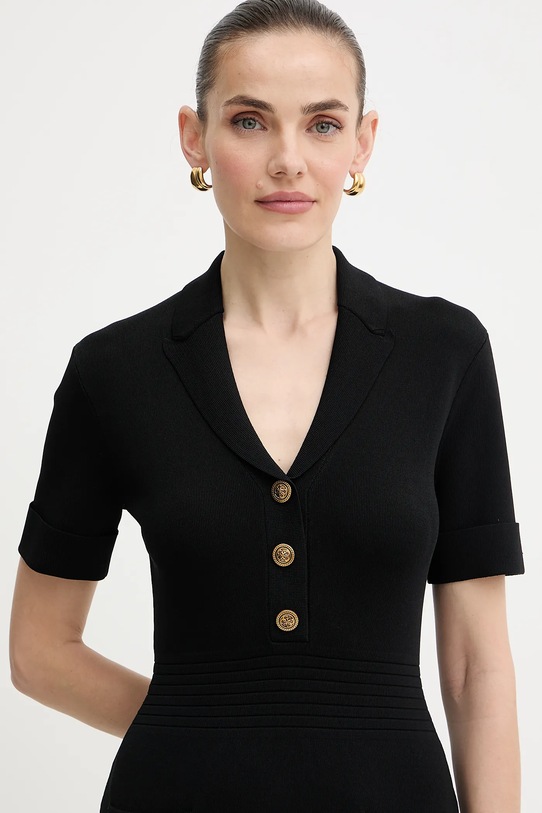 Šaty Guess FELICITY čierna W5YK29.Z0130