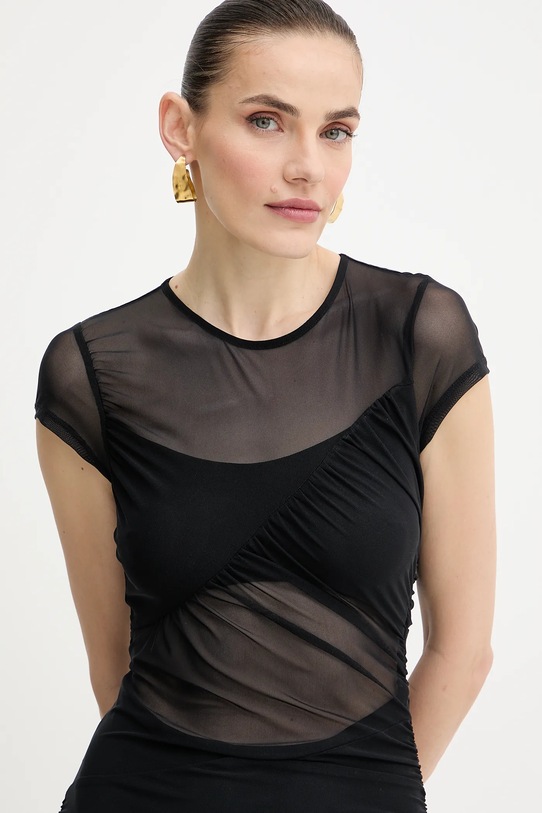 Guess sukienka GRACEY czarny W5YK66.KBAH2