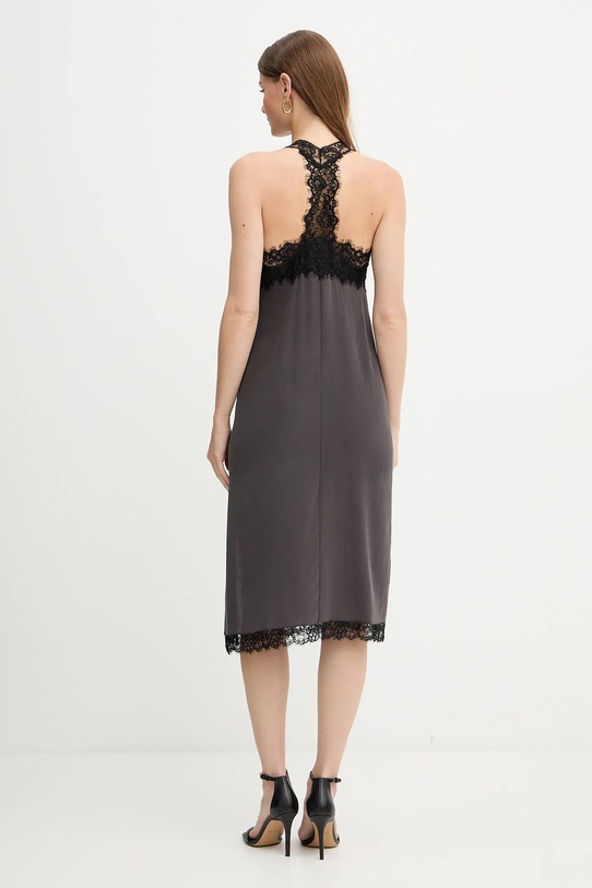 Pinko selyem ruha 105594.A2SS barna AW25