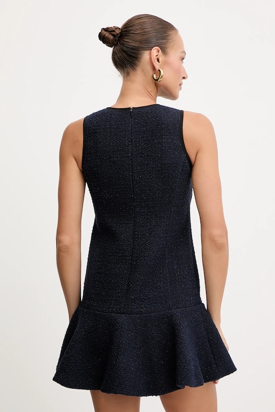Odzież Pinko sukienka z domieszką wełny 105795.A2VL granatowy