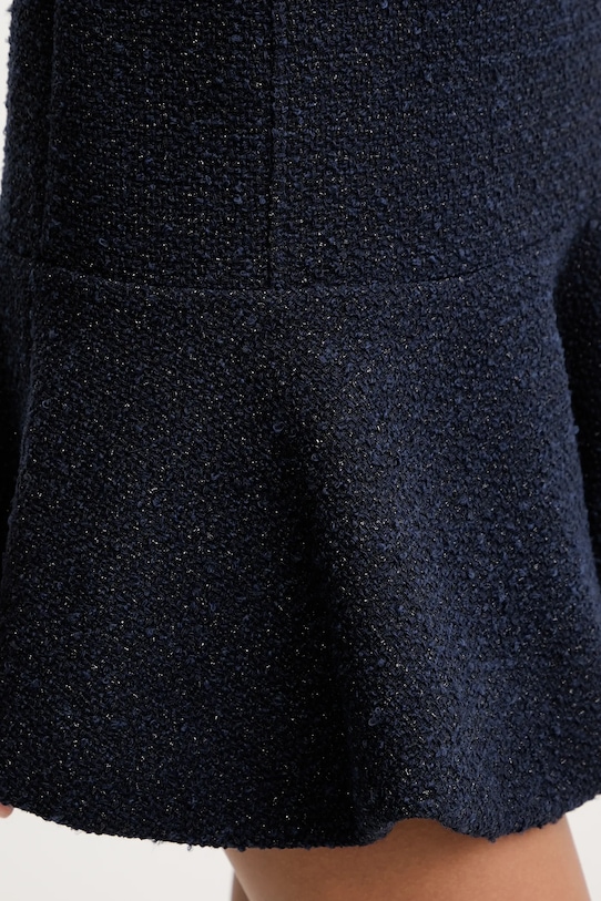 Pinko sukienka z domieszką wełny 105795.A2VL granatowy