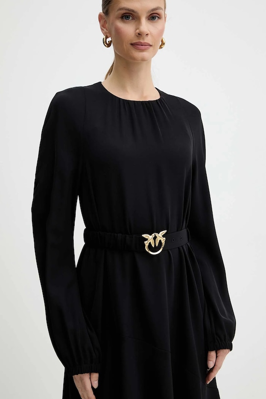 Pinko sukienka czarny 105727.A2U2