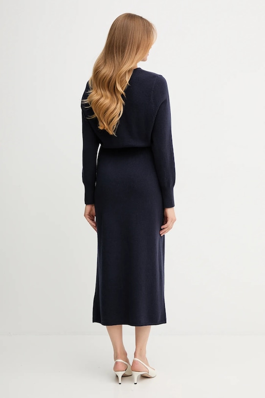 Îmbrăcăminte OUI rochie din lână 94484 bleumarin