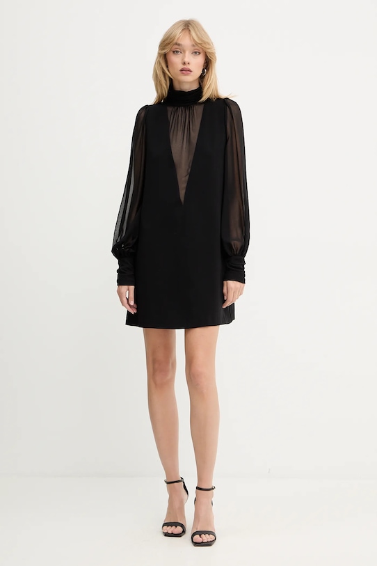 Pinko sukienka 106111.A30J czarny AW25