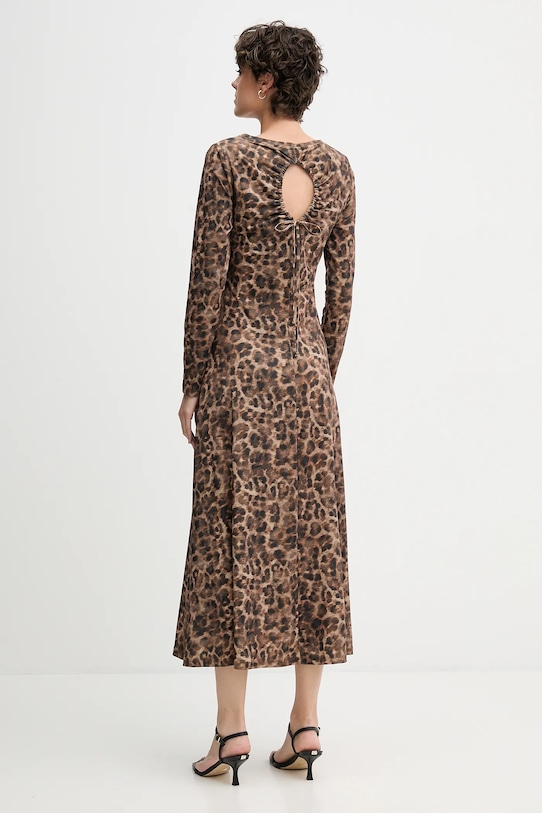 Odzież OUI sukienka 88650 brązowy