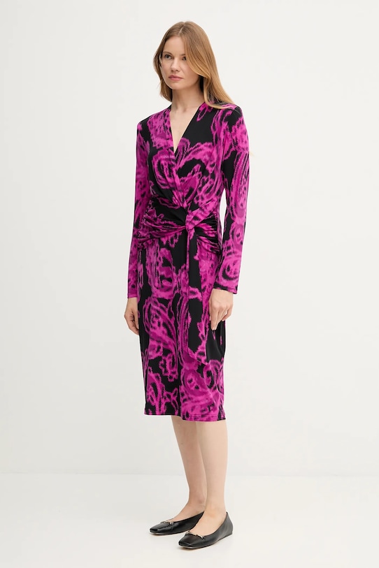 Odzież Joseph Ribkoff sukienka 253282 fioletowy