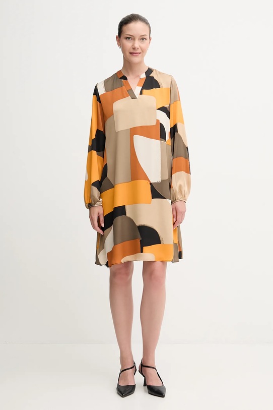 Joseph Ribkoff sukienka 253218 pomarańczowy AW25