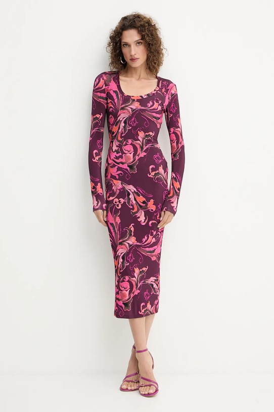 Дрехи Рокля Versace Jeans Couture 79HAO920.JS500 бордо