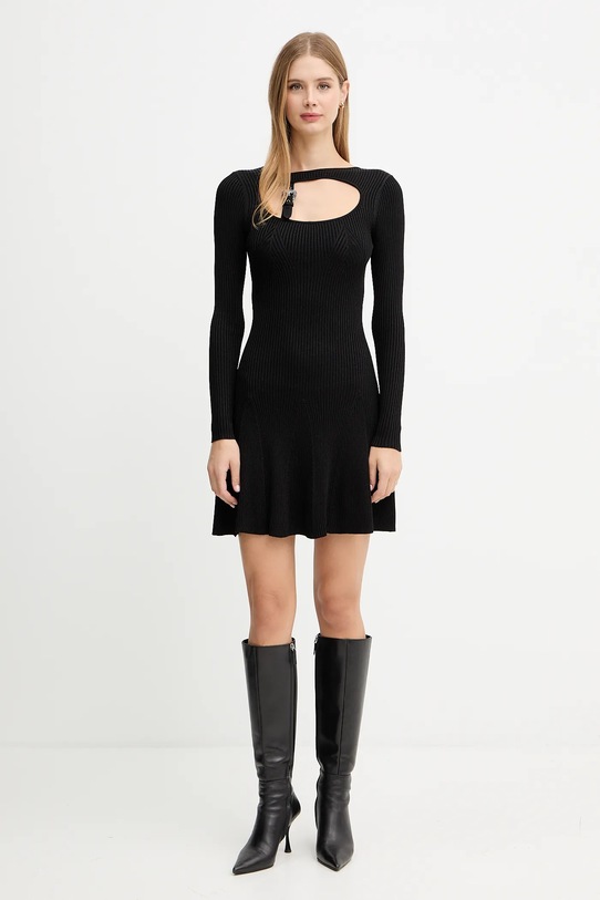 Versace Jeans Couture sukienka 79HAOM01.CMH23 czarny AW25