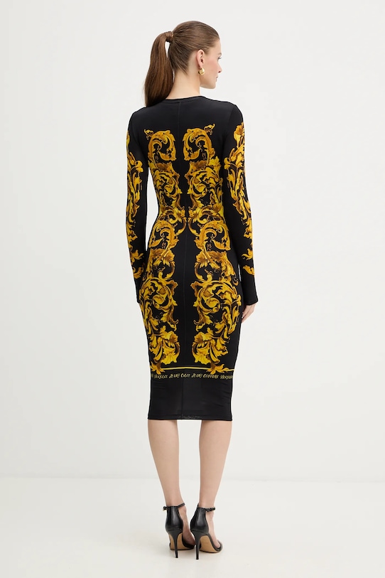 Odzież Versace Jeans Couture sukienka 79HAO9P0.JS524 czarny