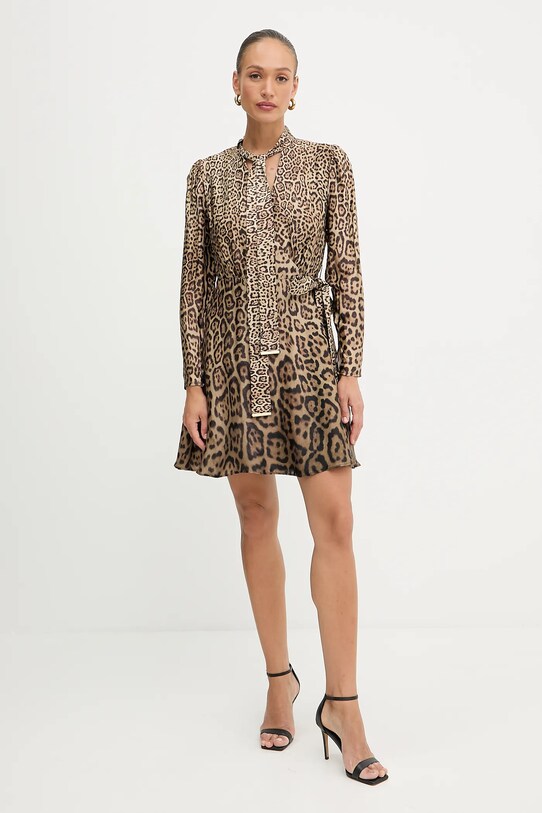 Marciano Guess sukienka ALANIS 5YGK28.7298A brązowy AW25