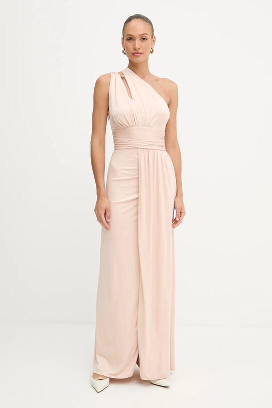 Marciano Guess sukienka PATTY maxi pomarańczowy 5YGK05.6334A