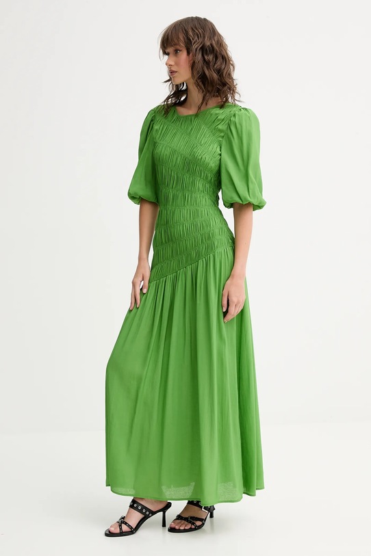 Never Fully Dressed sukienka Nara NFDDR2808 zielony AW25