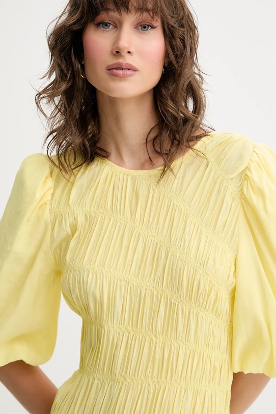 Never Fully Dressed sukienka Nara żółty NFDDR3014