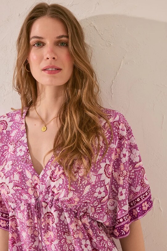 women'secret sukienka 4929178 fioletowy AW25