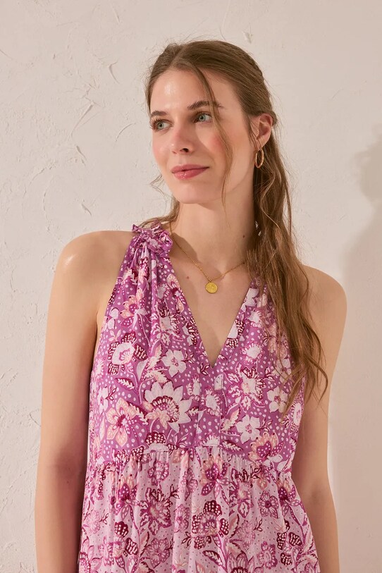 Odzież women'secret sukienka 4479835 fioletowy