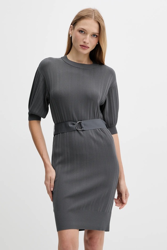 Armani Exchange sukienka krótki szary XW000775.AF10352