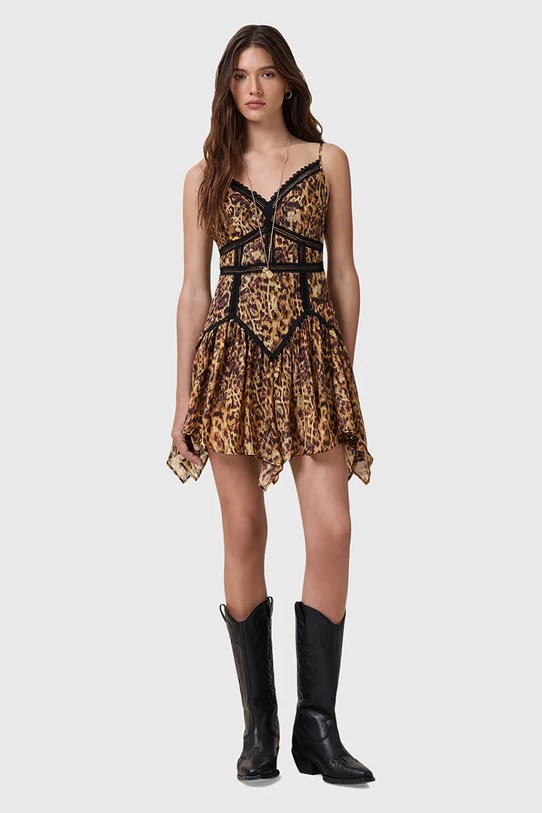 AllSaints rochie ZIA W095DC