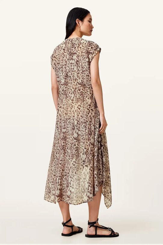 AllSaints rochie ARWEN bej W104DC