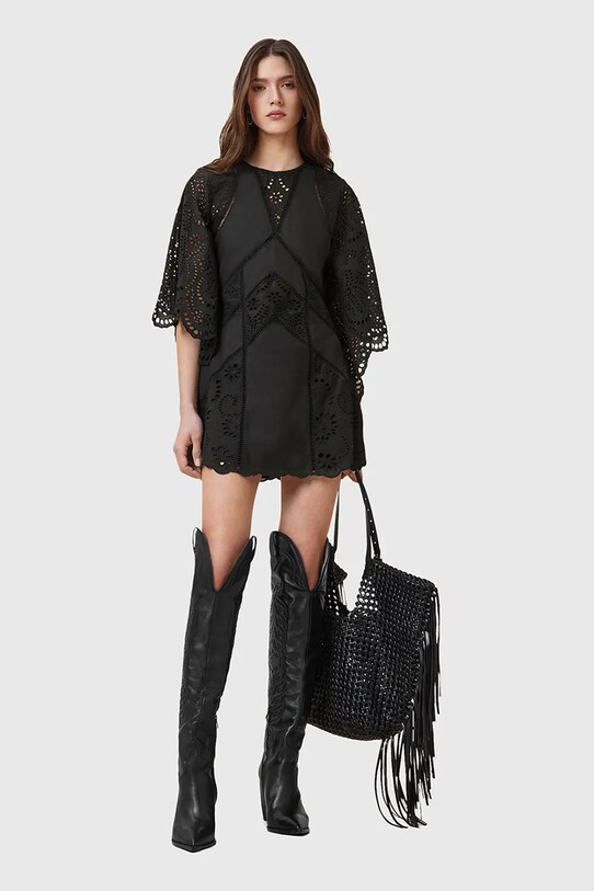 AllSaints sukienka bawełniana LUCI W138DC