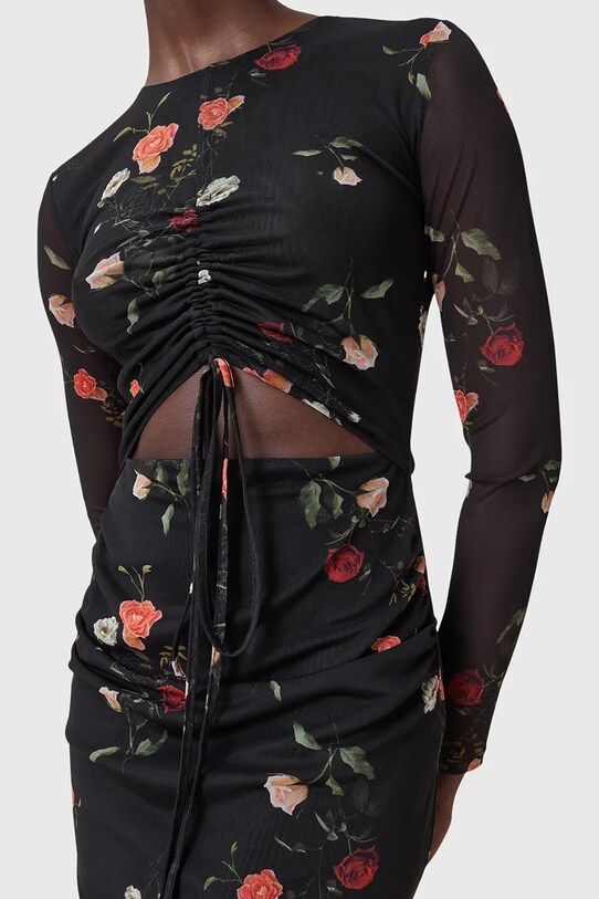 Îmbrăcăminte AllSaints rochie KATHY W233DC negru
