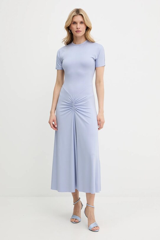 Šaty Victoria Beckham maxi modrá 1325JDR006476A
