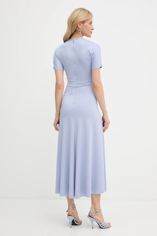 Odzież Victoria Beckham sukienka 1325JDR006476A niebieski