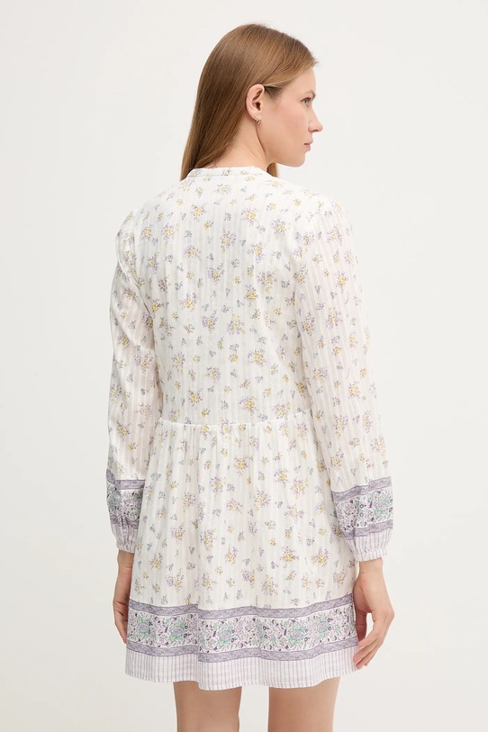 Ρούχα Βαμβακερό φόρεμα Pepe Jeans PL953758 λευκό