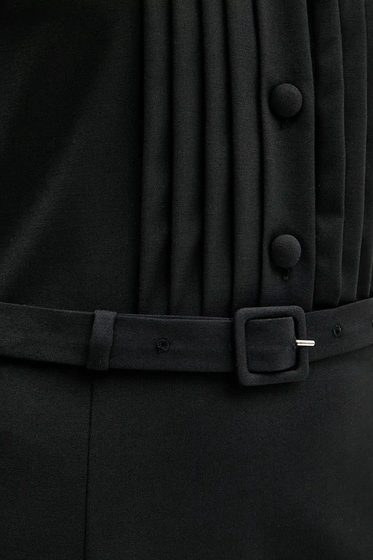 Blugirl Blumarine rochie cu lână RF5244.T207A negru