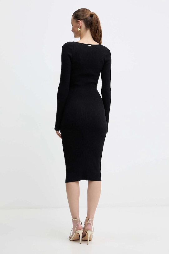 Odzież Fracomina sukienka FS25WD5005K41601 czarny