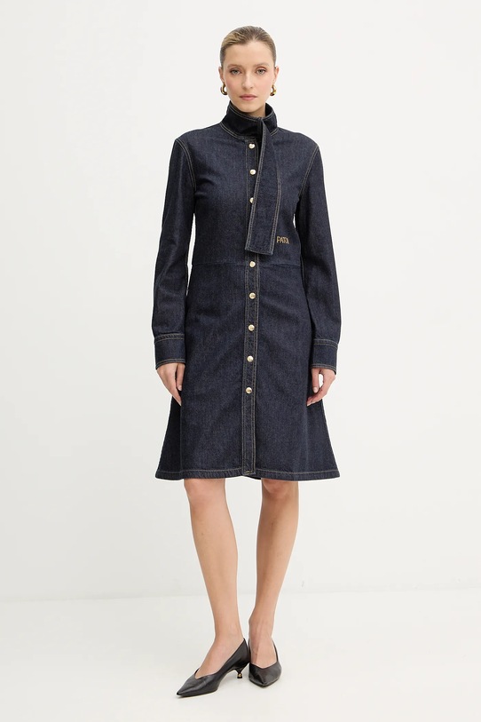 Patou sukienka jeansowa DR1940224 granatowy AW25