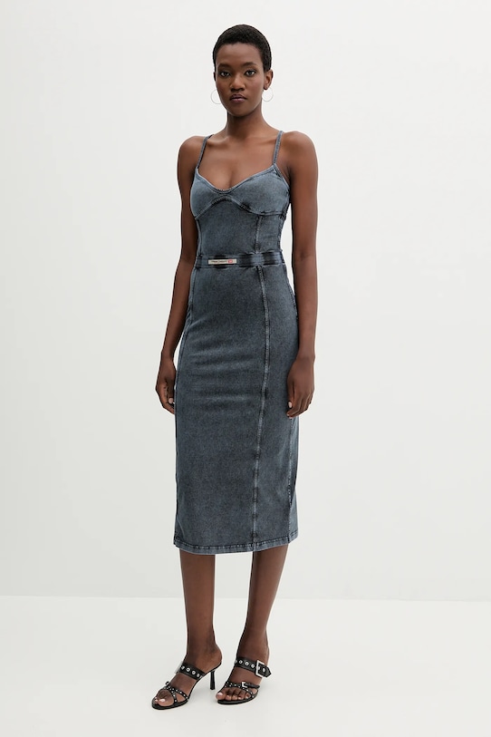 Diesel sukienka D-ONY casual granatowy A18358.0KIBY