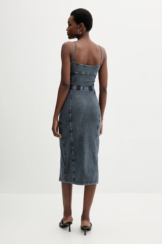 Odzież Diesel sukienka D-ONY A18358.0KIBY granatowy