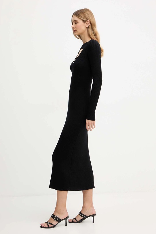 Вовняна сукня Diesel M-OLONI A18905.0PLBF чорний AW25