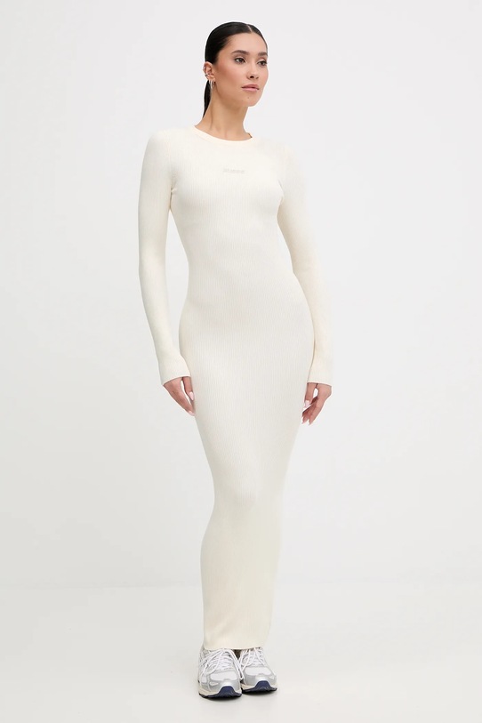 Guess sukienka FLAMINIA casual beżowy V5BK02.Z3JD2