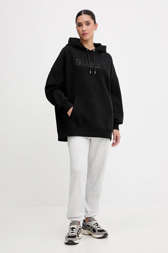 Guess bluza AELIA V5BQ12.KB681 czarny AW25