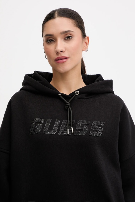 Guess bluza AELIA czarny V5BQ12.KB681