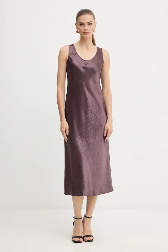 MM sukienka TALETE midi bordowy 2526226018600