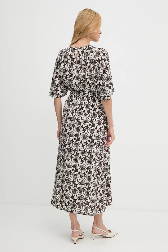 Weekend Max Mara rochie de matase VARESE 2525226051600 maro AW25