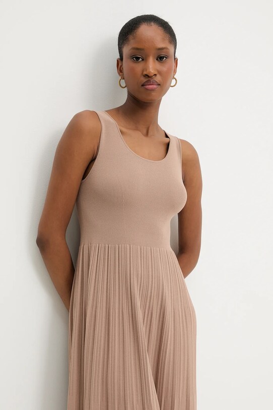 Šaty Weekend Max Mara MARKUS béžová 2525326011600