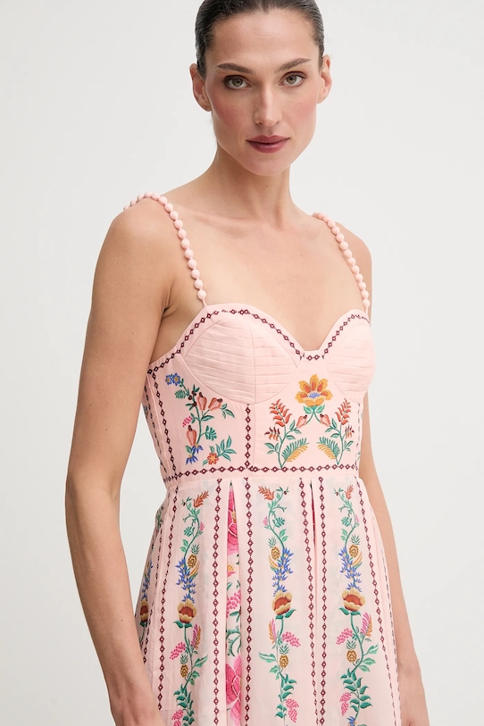 Farm Rio sukienka różowy 336318