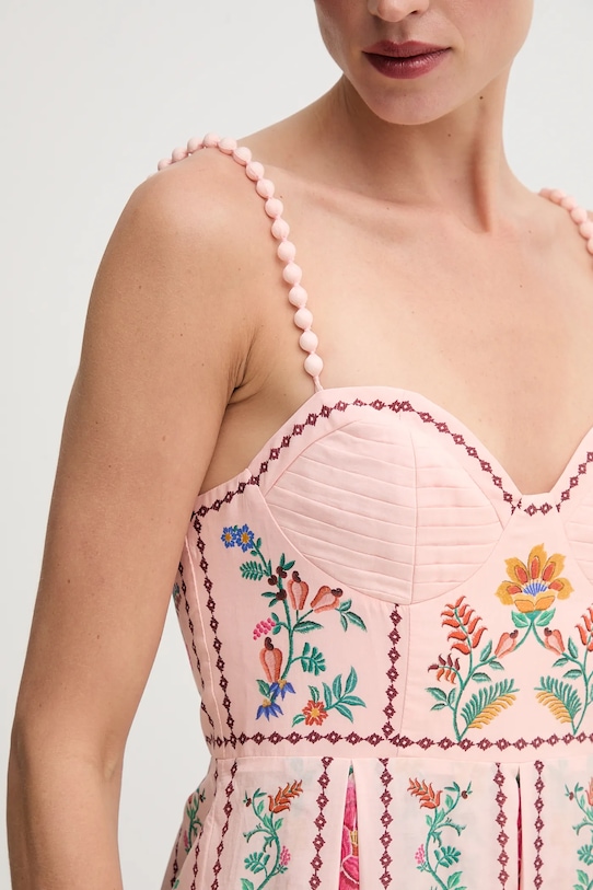 Farm Rio sukienka 336318 różowy