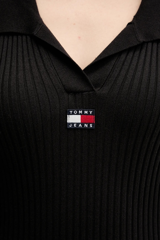 Φόρεμα Tommy Jeans DW0DW22183 μαύρο